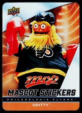 2025-26 Upper Deck MVP Gritty Mascot Stickers #MS-19