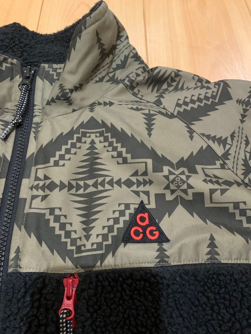Nike ACG x Pendleton Fleece Boa Jacket Size M Wool Blend Collaboration image 3