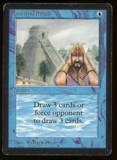 1993 MTG Magic The Gathering Beta Ancestral Recall