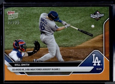 2025 Topps Now #899 Will Smith Orange Foil #d /25