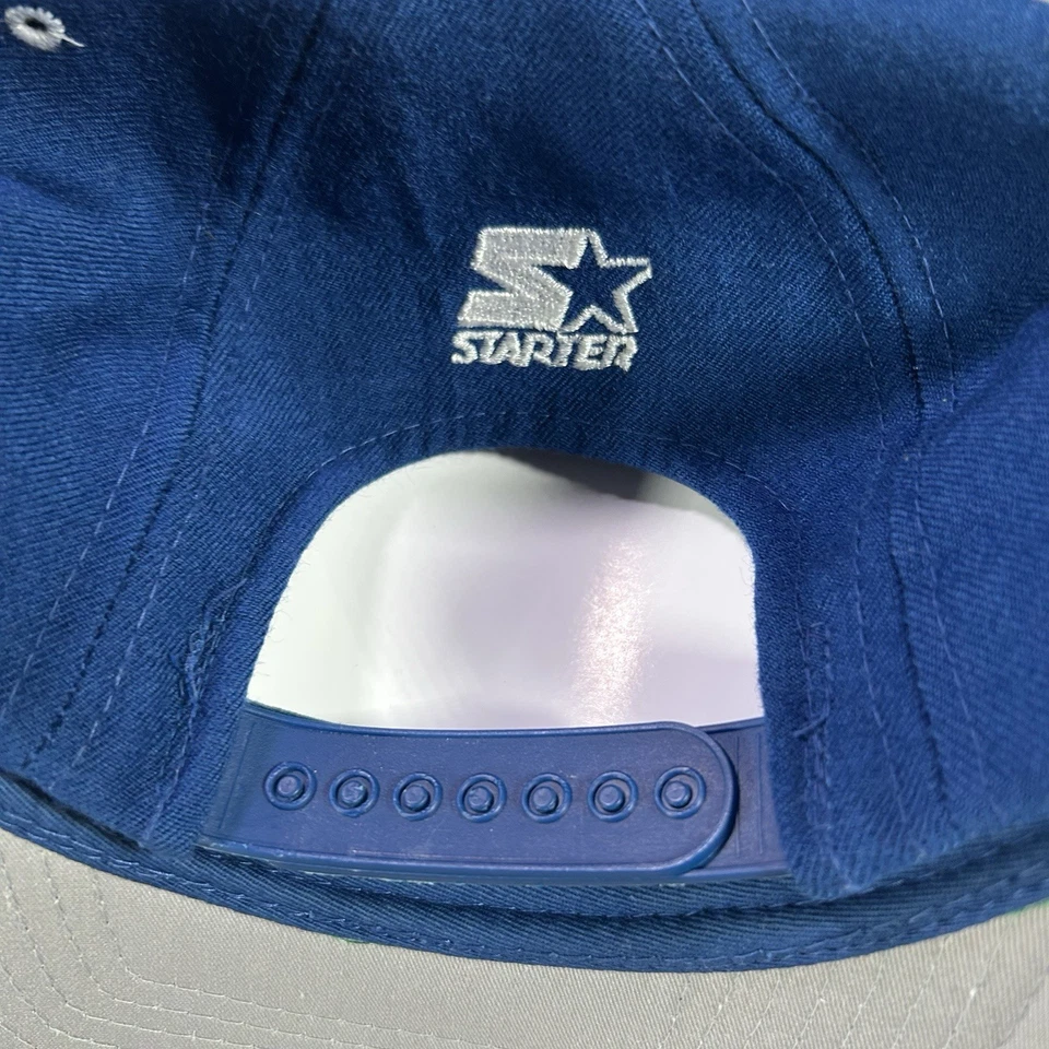 VTG Starter Duke Blue Devils Snapback Hat Tri Power 100% Wool Blue Cap - Image 2 of 4