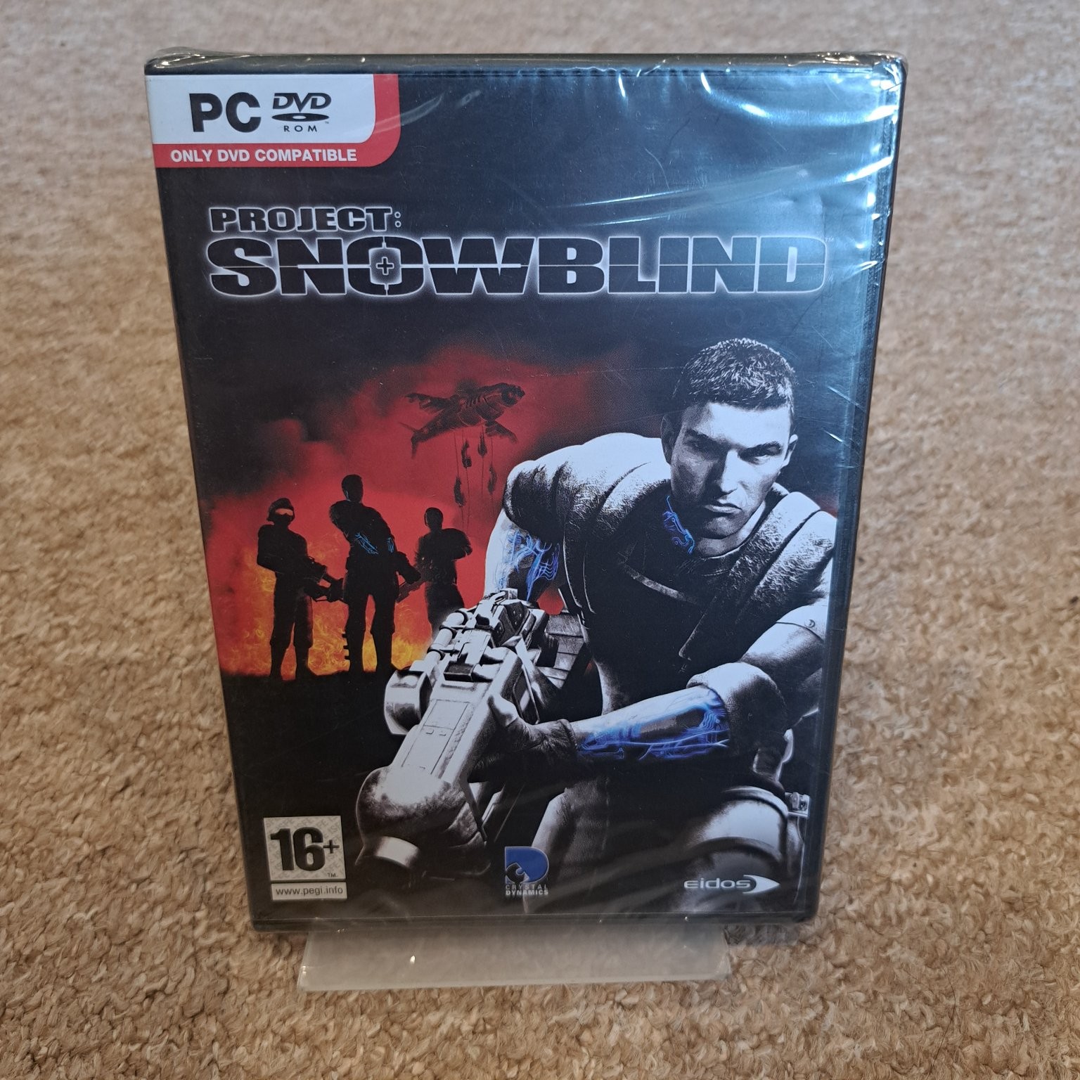 Project: Snowblind PC DVD ROM Video Game Eidos Factory Sealed 16+
