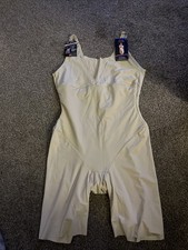 Maidenform Bodysuit Body Beige Nylon/Elastane, Firm Control, X-Large