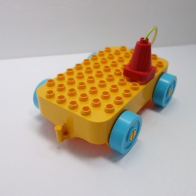 Lego Duplo Yellow Wagon Pull Along Large Car Base Vehicle Toddler Stem Toy