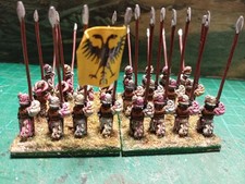 15mm lead soldiers, painted lancichenecchi, 24 pieces