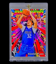 COOPER FLAGG ROOKIE COLOR BLAST RARE INSERT SP Foil Non Auto - Dallas Mavericks