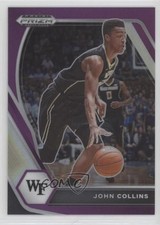 2021-22 Panini Prizm Draft Picks Purple Prizm 62/75 John Collins #94 0o6v