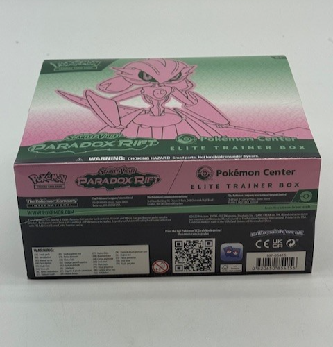 Pokemon Center Paradox Rift Elite Trainer Box (Iron Valiant Version) SEALED - Bild 6 von 6