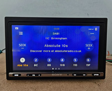 SONY XAV-AX3005DB DOUBLE DIN APPLE CARPLAY ANDROID AUTO DAB CAR RADIO HEAD UNIT