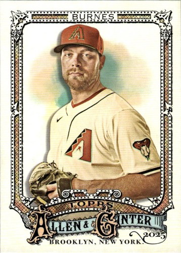 2025 Topps Allen & Ginter #195 Corbin Burnes | Baseball Card