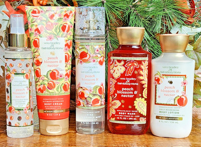 2026 Vera Bradley  PEACH BLOSSOM & NECTAR~Bath Body Works~YOUR CHOICE~SHIP FREE
