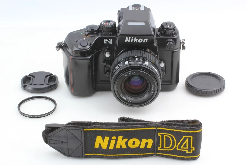 [Casi COMO NUEVO con correa] Cámara fotográfica Nikon F4 35 mm + Lente AF 35-70 mm f/3,3-4,5 JAPÓN Foto 2 de 4