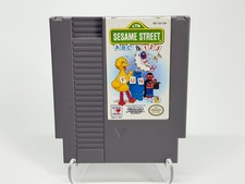 Sesame Street ABC & 123 (Nintendo NES) Authentic & Tested