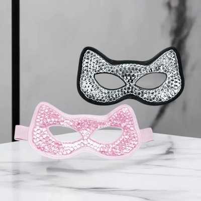 Gel Bead Eye Mask For Sleeping Relief Hot Or Cold Soothe Prevent Puffiness
