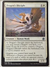 Dragon’s Disciple - Adventures In The Forgotten Realms - Magic the Gathering MTG