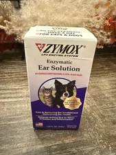 Enzymatic Ear Solution Anti-Itch for Dogs and Cats (1.25 oz) Exp 2027