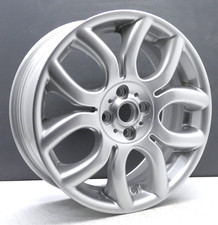 MINI SILVER R97 FLAME SPOKE LA 17" ALLOY WHEEL RIM 7J OEM 6775685 GENUINE X1