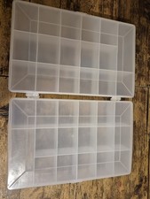 Embroidery Thread Storage Boxes X2 (28cmx18cmx4.5cm)