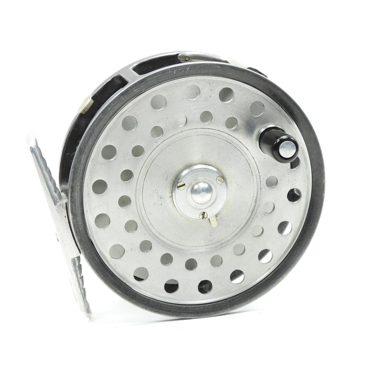 Early Hardy L.R.H Lightweight Fly Reel. Made in England. Three