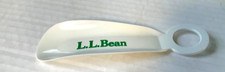 Vintage White LL Bean Classic Shoe Horn Plastic - 5.5 inch Made in USA L.L. Bean