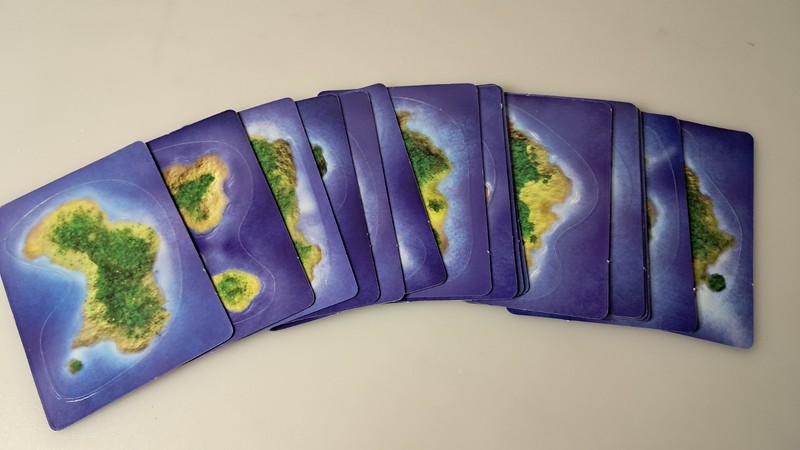Pirates CSG Fire & Steel COMPLETE SET of 16 Islands /Terrain Cards 101-116 F&S