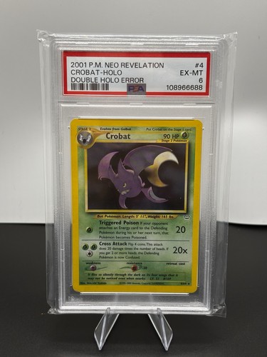 Crobat (Unlimited) graded PSA 6 for sale on eBay