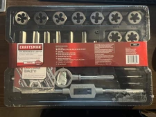 Craftsman Tap and Die Set 23 pc Standard (Inch) #52384. NEW IN PACKAGE