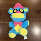 Five Nights At Freddy's Blacklight Neon Freddy Fazbear Plush FNAF Funko Toy 8”