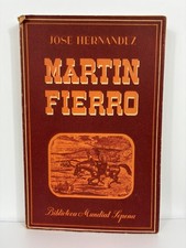 Martin Fierro El Gaucho La Vuelta Jose Hernandez Biblioteca Mundial Sopena 1953