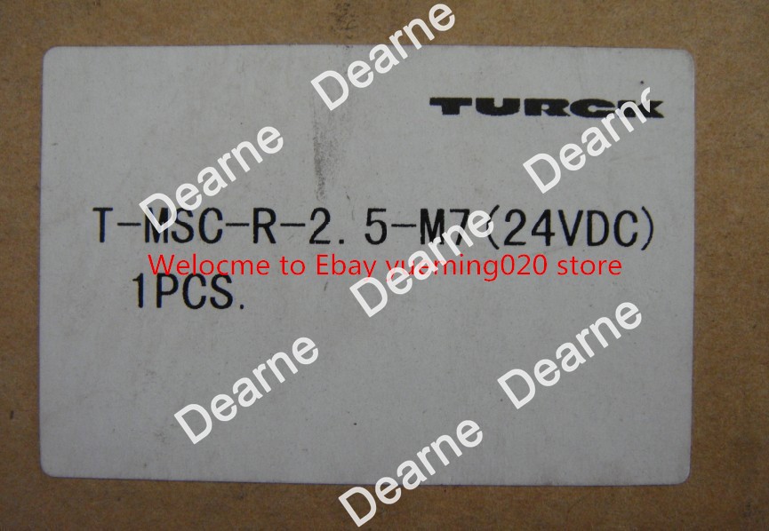 Ship fedex Turck T-MSC-R-2.5-M7 24VDC Motor 1 starter