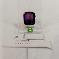 Unlocked Apple Watch Series 11 46MM Rose Gold Aluminum White Band MFCJ4LW/A