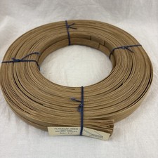 NEW FLAT REED 1/2   Foot Basket Seat Chair Cane Weave SMOKED