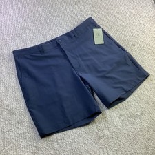 PGA TOUR Mens Golf Shorts Classic Navy Blue Active Waistband UPF 50 Size 38 NWT