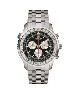 SWISS ALPINE MILITARY Men Analog Quartz Casual Watch Classic Dress Black Dial Wa