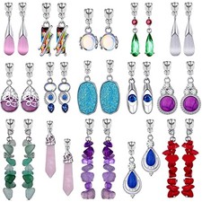 15 Pairs Wholesale Clip on Earrings for Women Trendy,Lightweight Clipon Style C