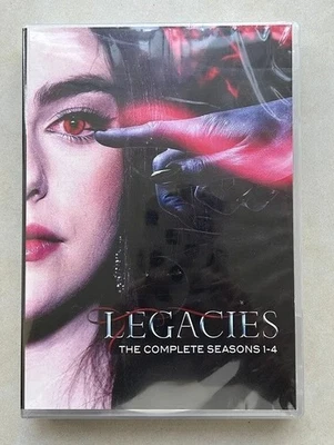 Legacies: the Complete Series Season 1-4 ( DVD, 2023, 13-Disc Box Set) New