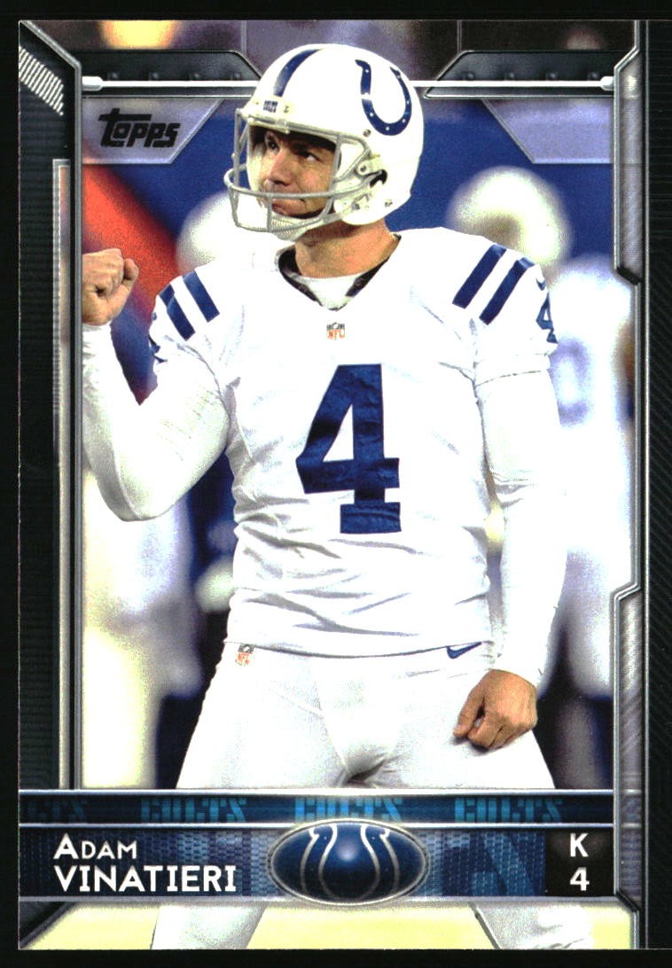 2015 Topps #193 Adam Vinatieri Indianapolis Colts