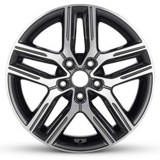 New Wheel For 2019-2024 Kia Forte 17 Inch Machined Charcoal Alloy Rim
