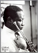 CLIFFORD BROWN – rare original 1970s EmArcy Records promo poster