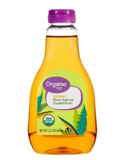 Great Value Organic Golden Blue Agave Sweetener, Sugar Substitute, Shelf-Stable,