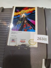 2 retro Nintendo games NES Roadblasters, Bump' N' Jump  26300 wt11