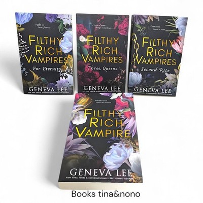 Filthy Rich Vampires Series By Geneva Lee 4 Books Collection Set