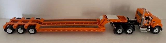 1:64 Colorado DOT Mack Granite Semi Truck & Tri-Axle Lowboy Trailer First Gear - Image 2 of 4