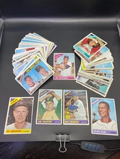 1966 Topps Baseball Cards 101-300 - You Pick - Build/ Complete Your Set $1 to $5