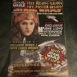 Star Wars Galaxy Collector May 1999 Issue #7 Poster & Cards Included Topps