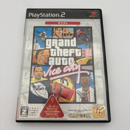 PS2 Grand Theft Auto Vice City Sony PlayStation 2 Game Tested Working Used