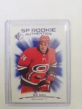 2021-22 UD SP Hockey Rookie Authentics Blue #139 Seth Jarvis