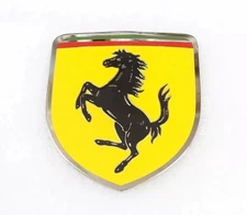 REPLICA REPRODUCTION BADGE EMBLEM FOR VINTAGE FERRARI CAR #B760
