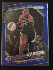 🏀 A’ja Wilson Blue Velocity 2025 Panini Prizm 2025 No. 76 🏀
