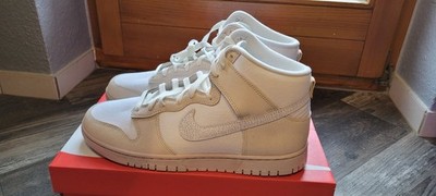 Nike Dunk High Retro Cracked Leather Salt Flats DV0822-100 Größe 45,5